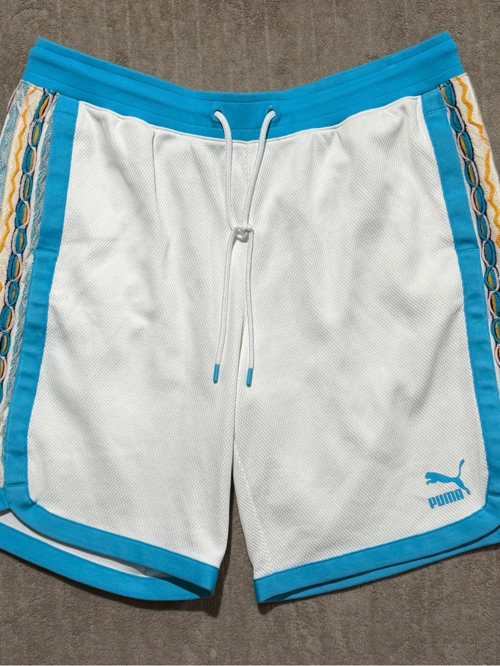Men’s PUMA x COOGI BERMUDA Sweatshorts Size XXL 10” 578127-01 Basketball Shorts